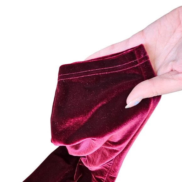 Smash + Tess Red Velvet Romper Sz S - Picture 4 of 8